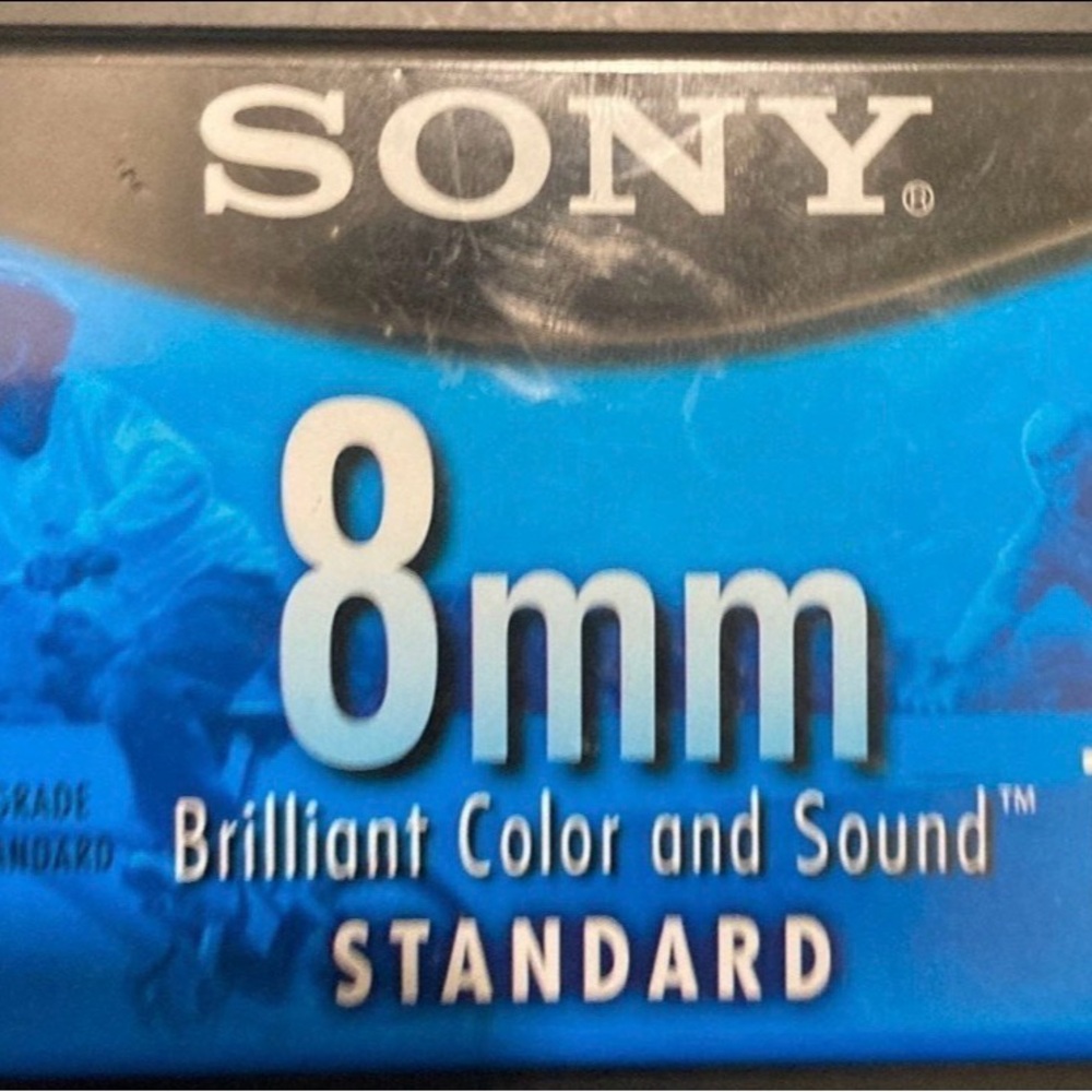 Single 120 minutes 8mm Tape by Sony